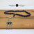 Edge-cut Blue Goldstone Rosary