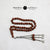 Edge-cut Brown Goldstone Rosary